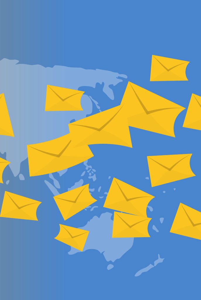 Image of Flying Envelopes